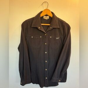 Woolrich Women’s snap front fleece shirt